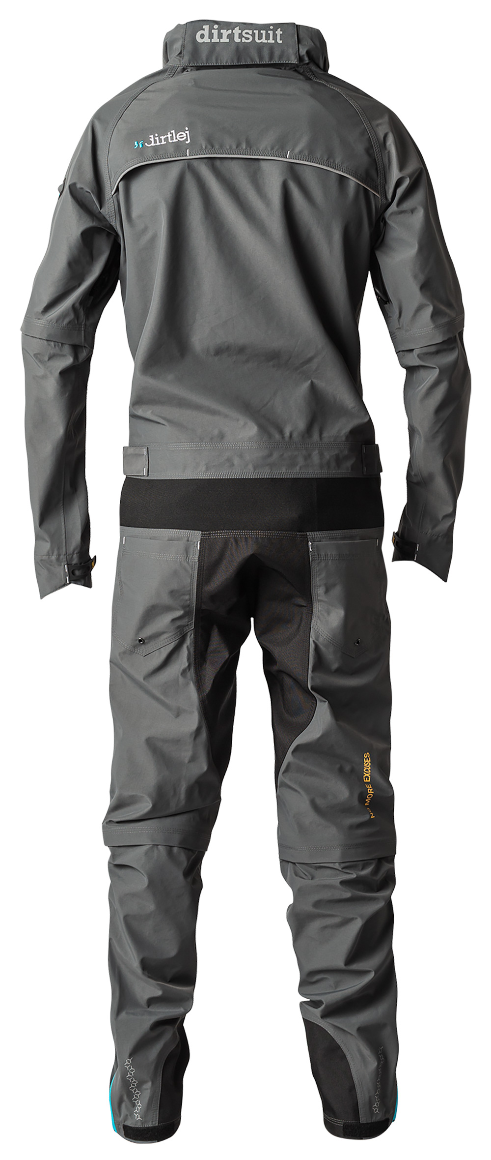 Dirtlej Dirtsuit SFD Edition heldragt med lange ben Grå