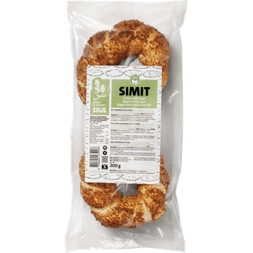 Nadia & Merijn's Souq Simit Bagels met Sesam 200g