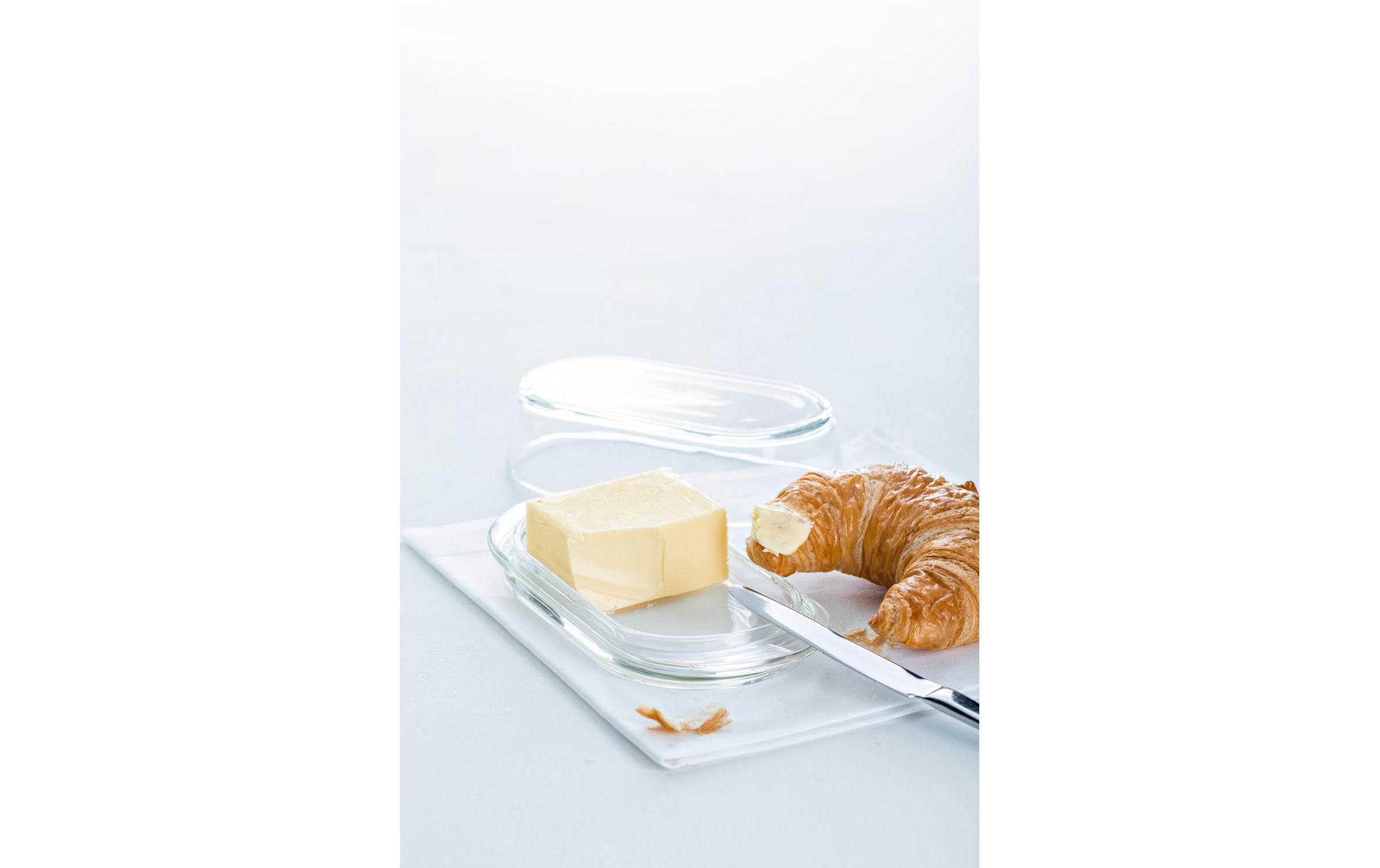 Butterdose Gusto TransparentSchlichtes Design