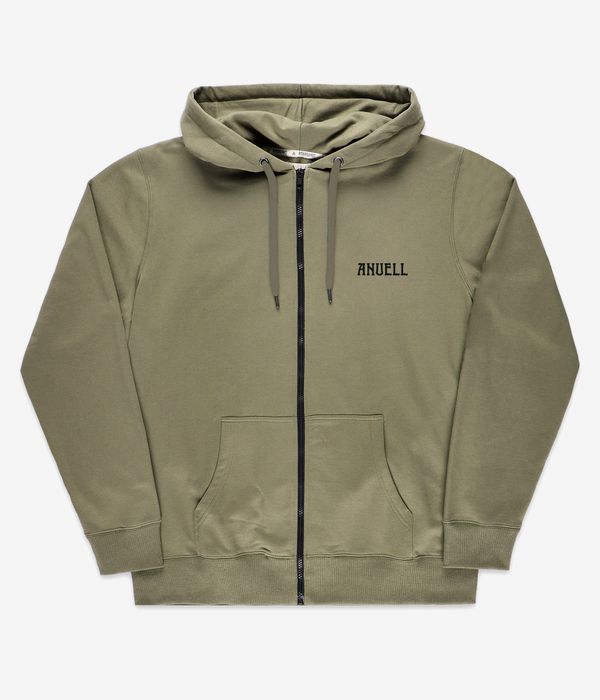 Anuell Yondum Organic Zip-Hoodie (olive)