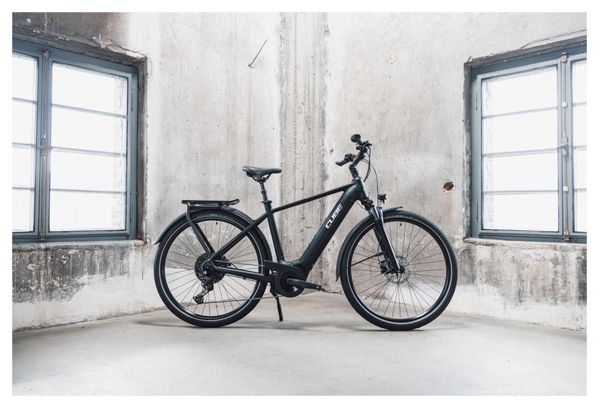 VTC Électrique Cube Touring Hybrid Pro 500 Shimano Deore 11V 500 Wh 700 mm Noir