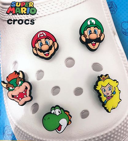 Crocs Anhänger - Super Mario - 5er-Pack