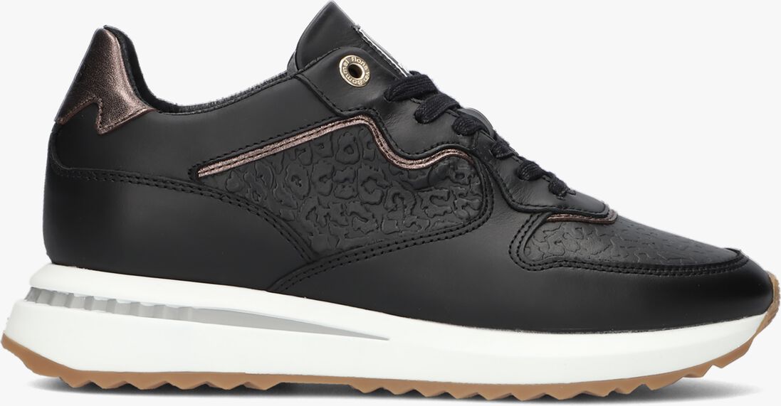 FLORIS VAN BOMMEL zwarte floris van bommel lage sneakers sfw-10093