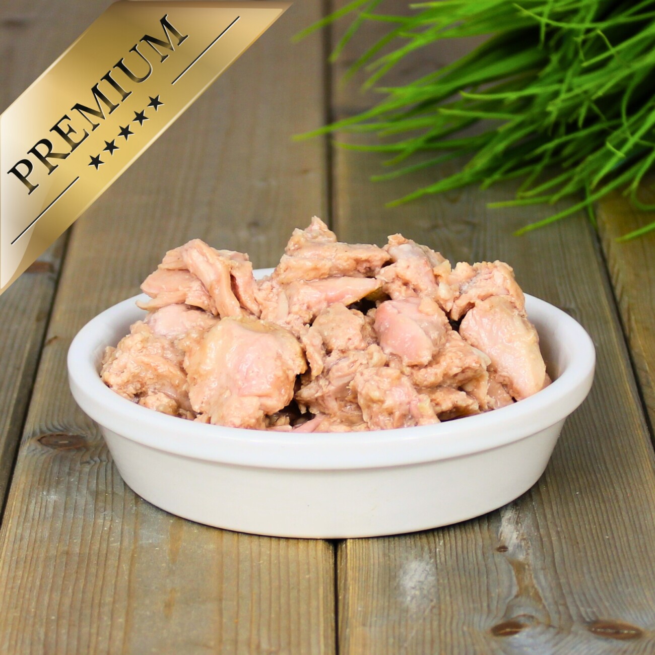 Lyra Pet Lecker.Pet Leo's 100 % Hühnermuskelfleisch Katzenfutter Nassfutter 6x400 g