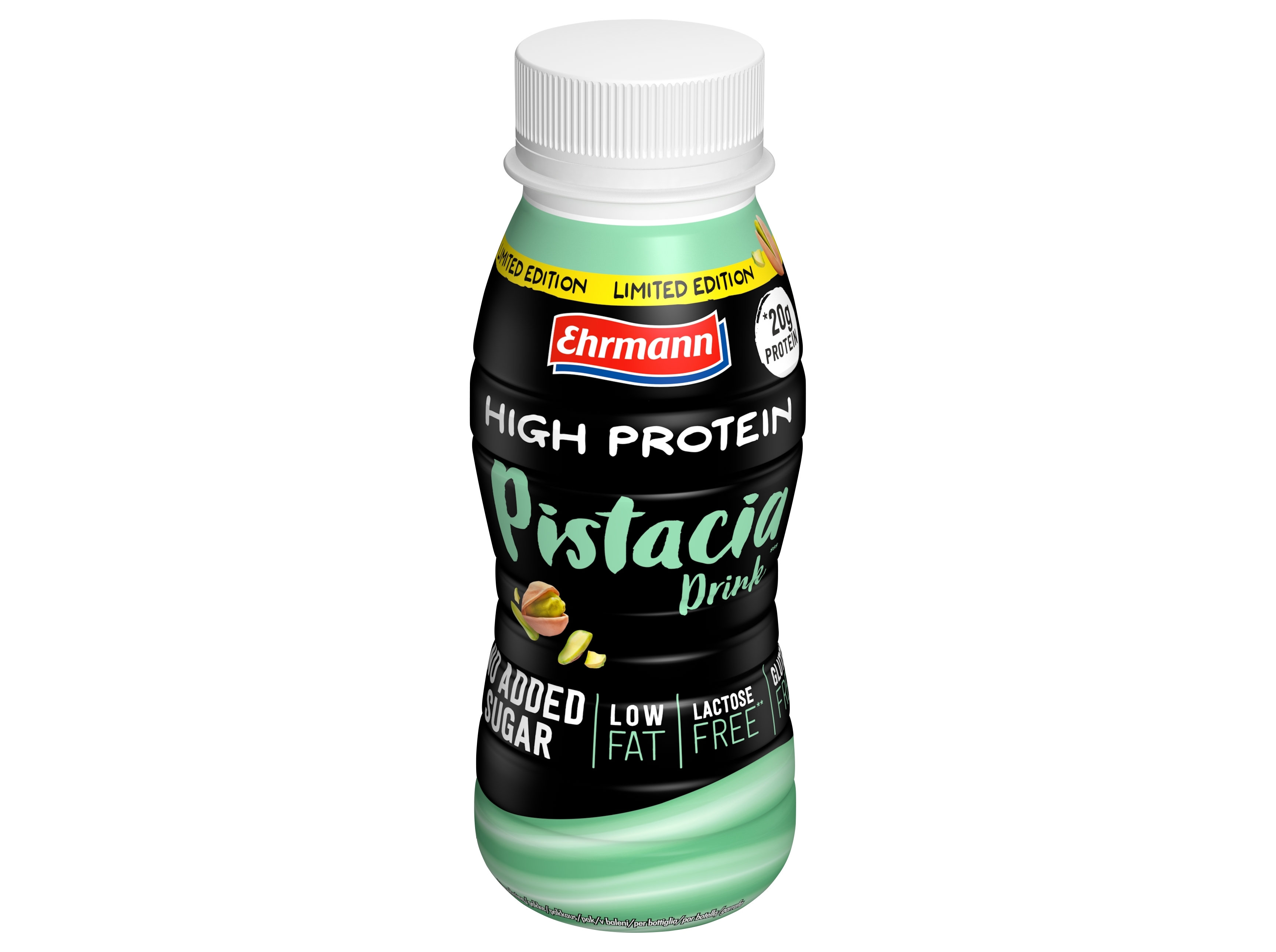 BEBIDA EHRMANN PISTACIO MAIS PROTEINA 250ML