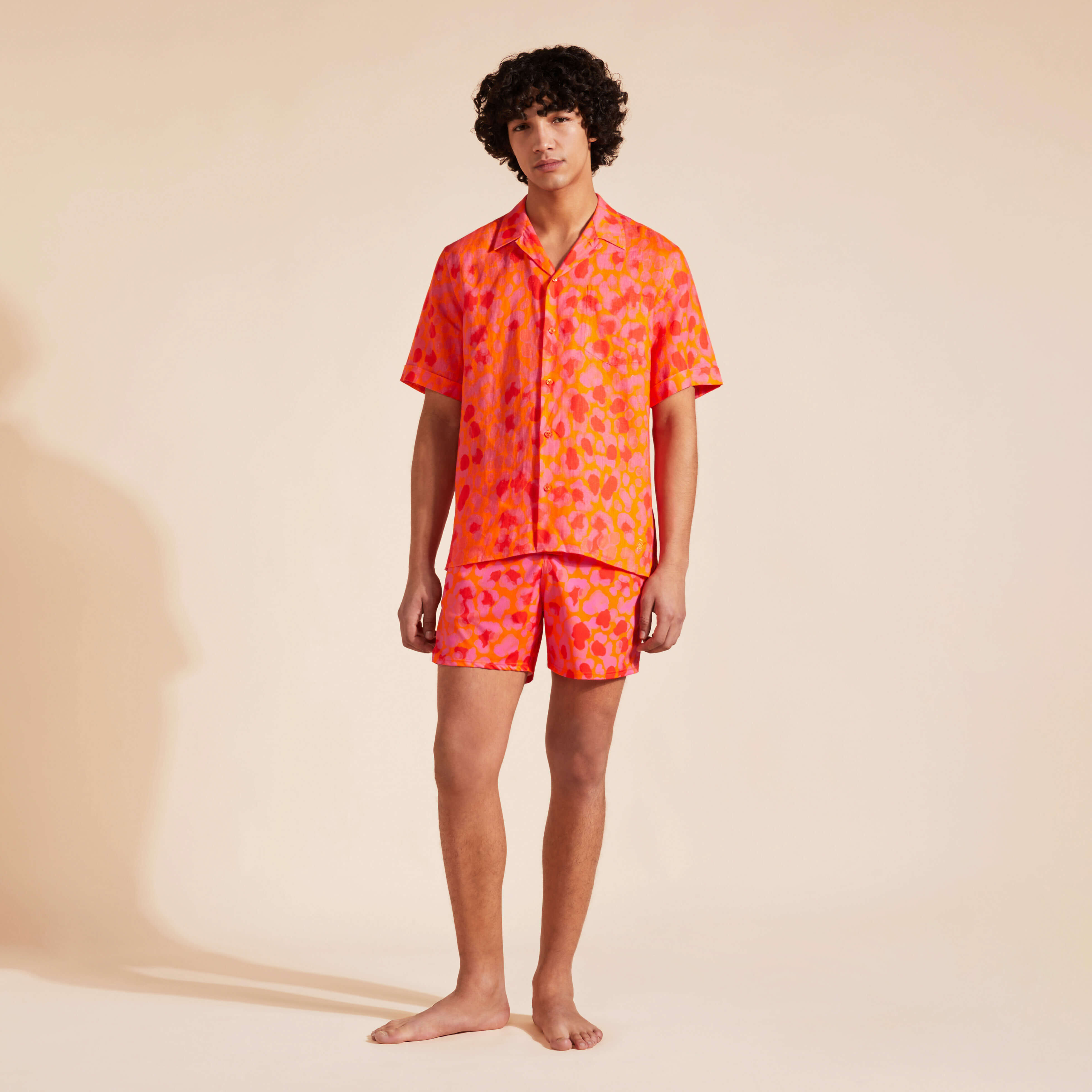 New Leopard Look  Men Swimwear