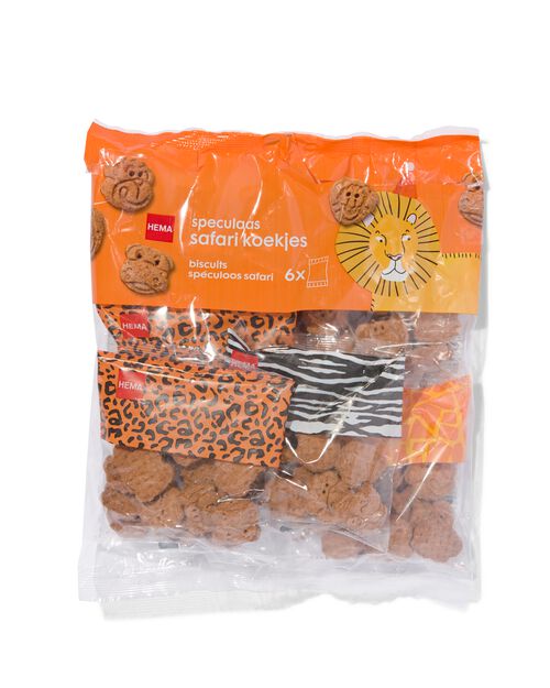 6 spéculoos safari