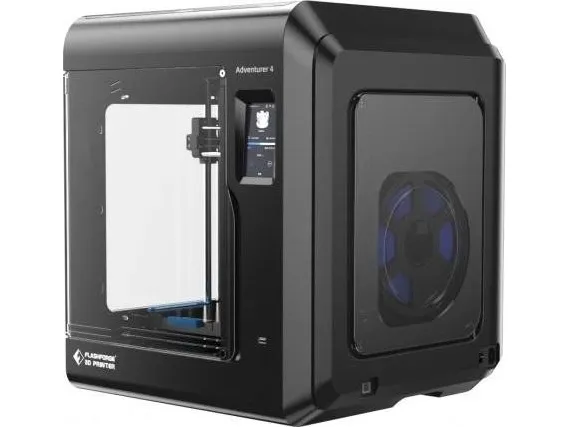 Flashforge Adventurer4 - 3D printer - FFF - byggestørrelse op til 250 x 220 x 200 mm - lag: 0.1 mm - USB vært, Wi-Fi, LAN