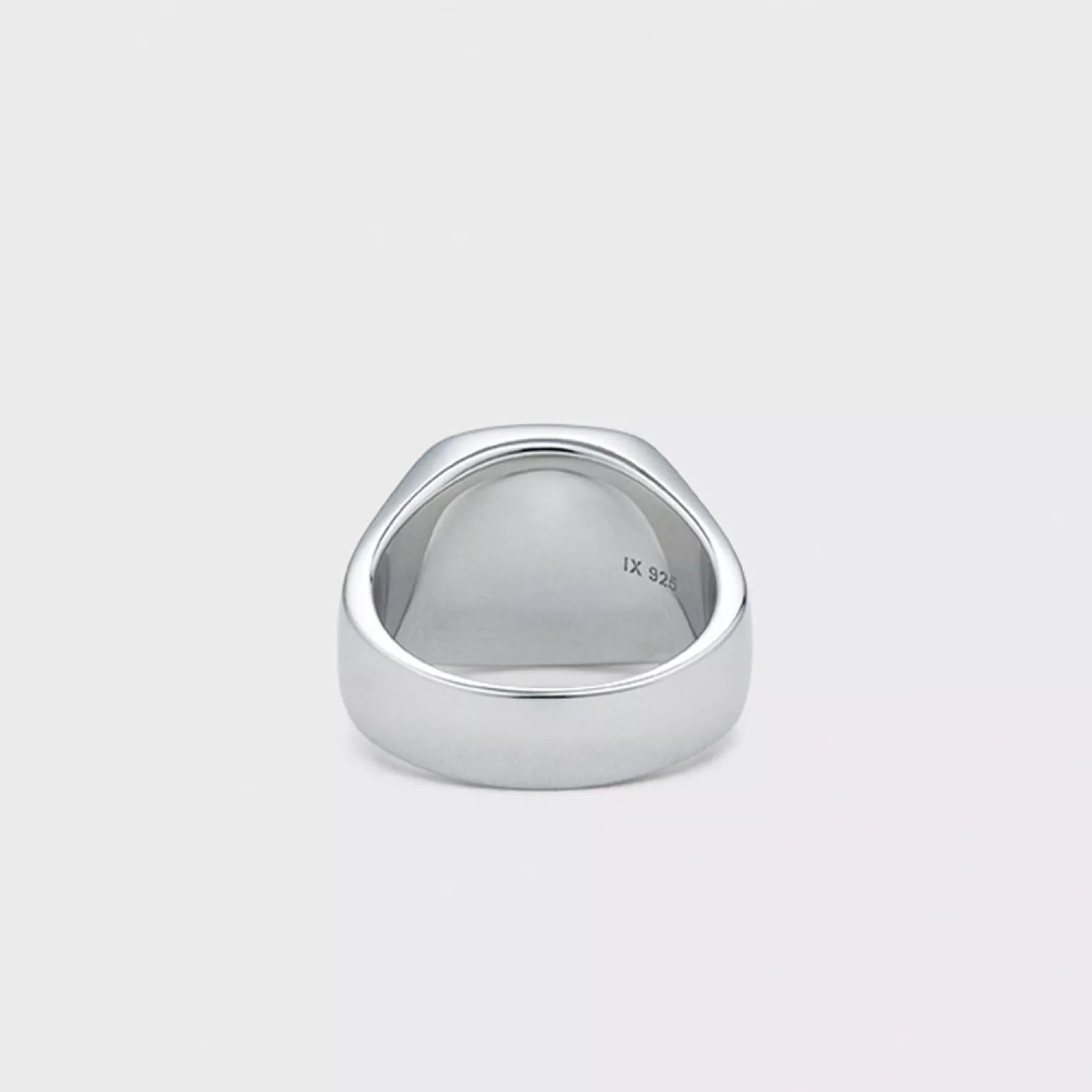 IX Studios Cushion Signet Hawks Eye Ring 22 kt. Sølv DMN0282RHHE