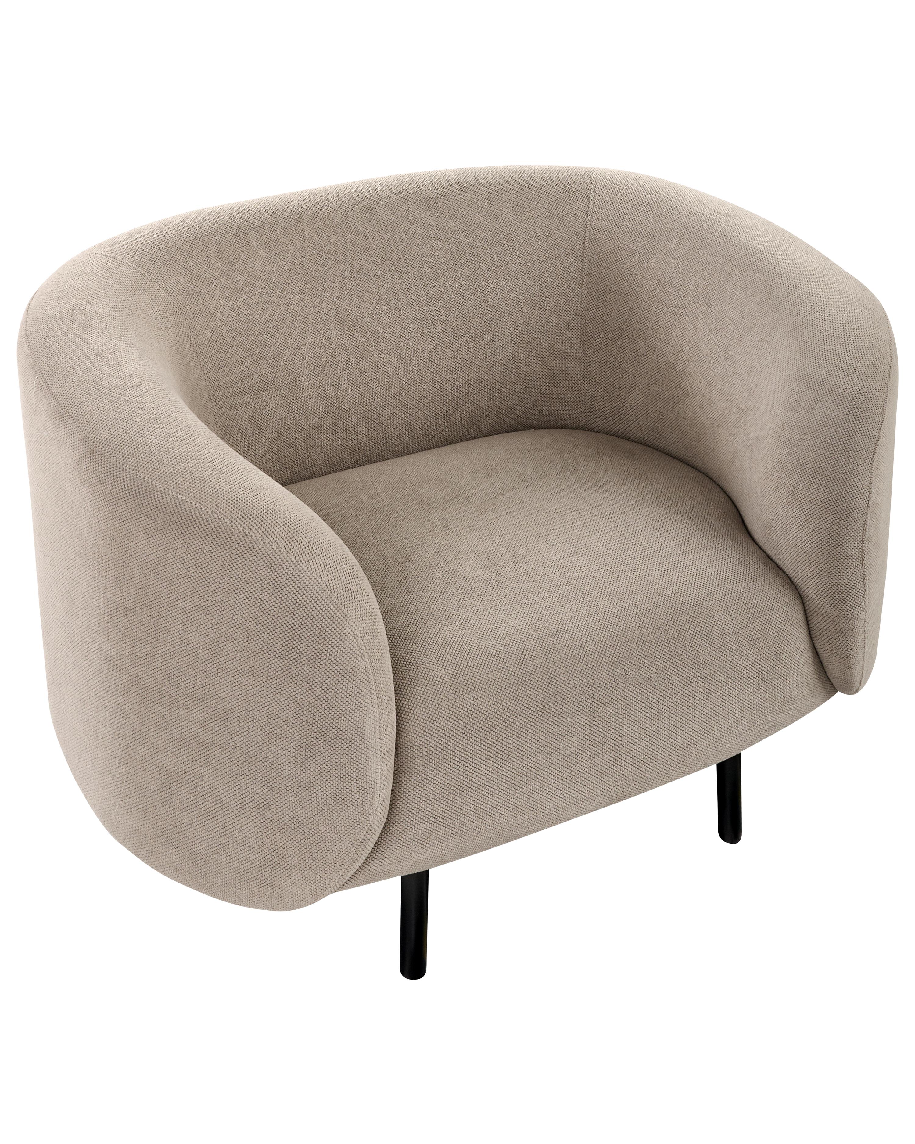 Fauteuil LOEN Stof Taupe