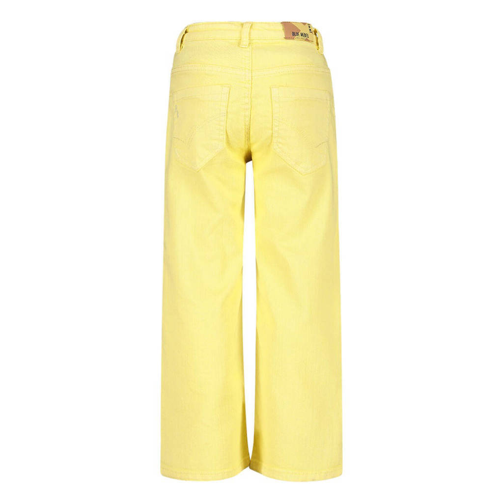 Blue Rebel wide leg jeans Alba elfin yellow