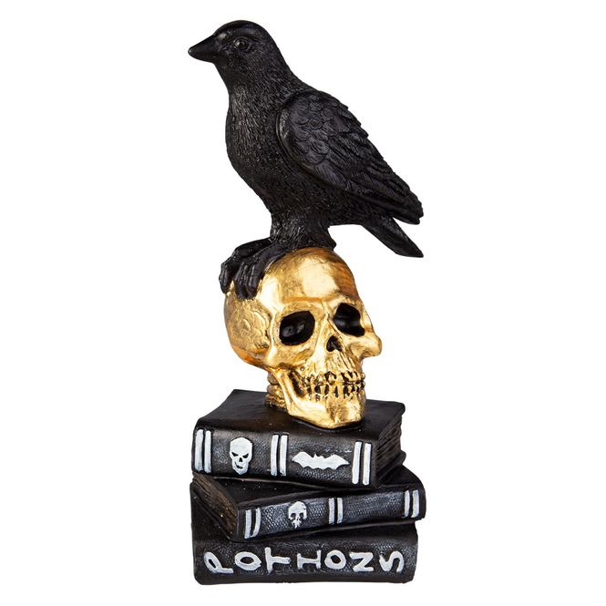 Totenkopf - aus Polyresin - ca. 8,5 x 7 x 20,5 cm