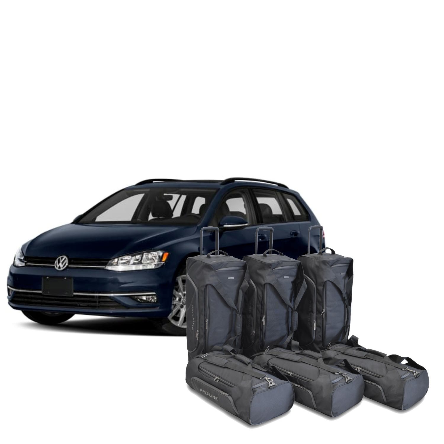 Car-Bags Volkswagen Golf V Variant (1K) 2007-2009 wagon Pro-Line