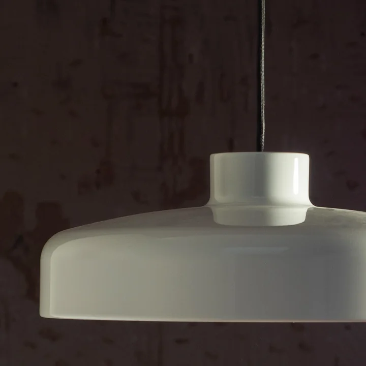 NINE - Lacquer LED Pendelleuchte S, grau