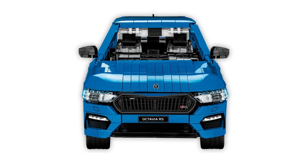 COBISkoda Octavia RS - Executive Edition Constructiespeelgoed  (Schaal 1:12)