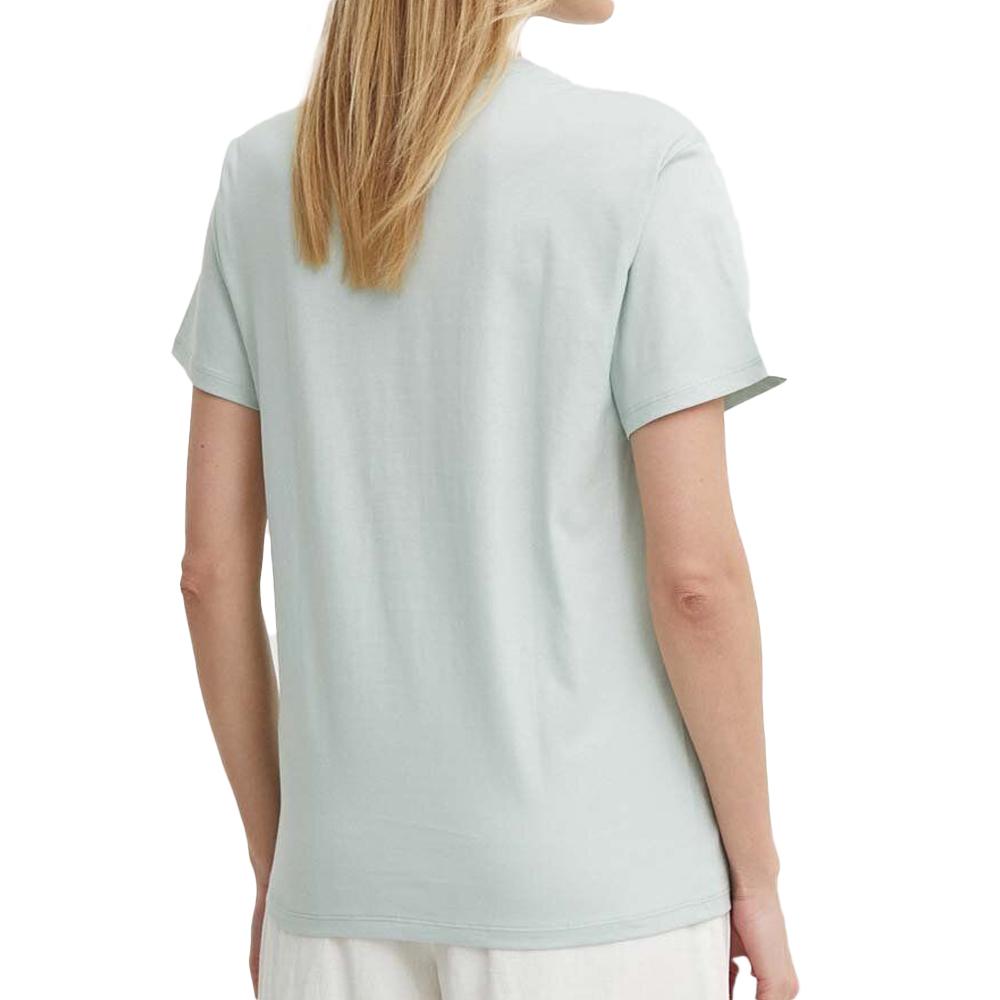 Calvin Klein Jeans T-shirt Vert Femme Calvin Klein Micro Logo
