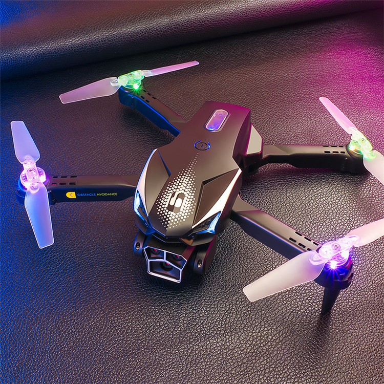 WiFi Faltbare Beleuchtete RC Quadrocopter GPS LED Drohne Dual 480P HD Kamera inkl. 2 Akkus   Fernbedienung