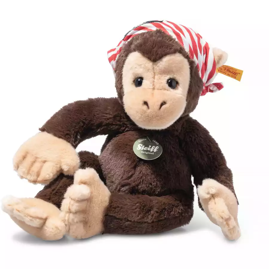 Steiff Schlenker Affe Scotty braun, 28 cm