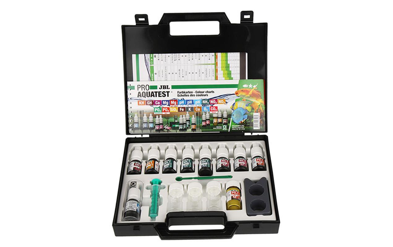 Wassertest ProAquaTest Combiset PondTestkoffer für Wasseranalysen im Koi- und Gartenteich
