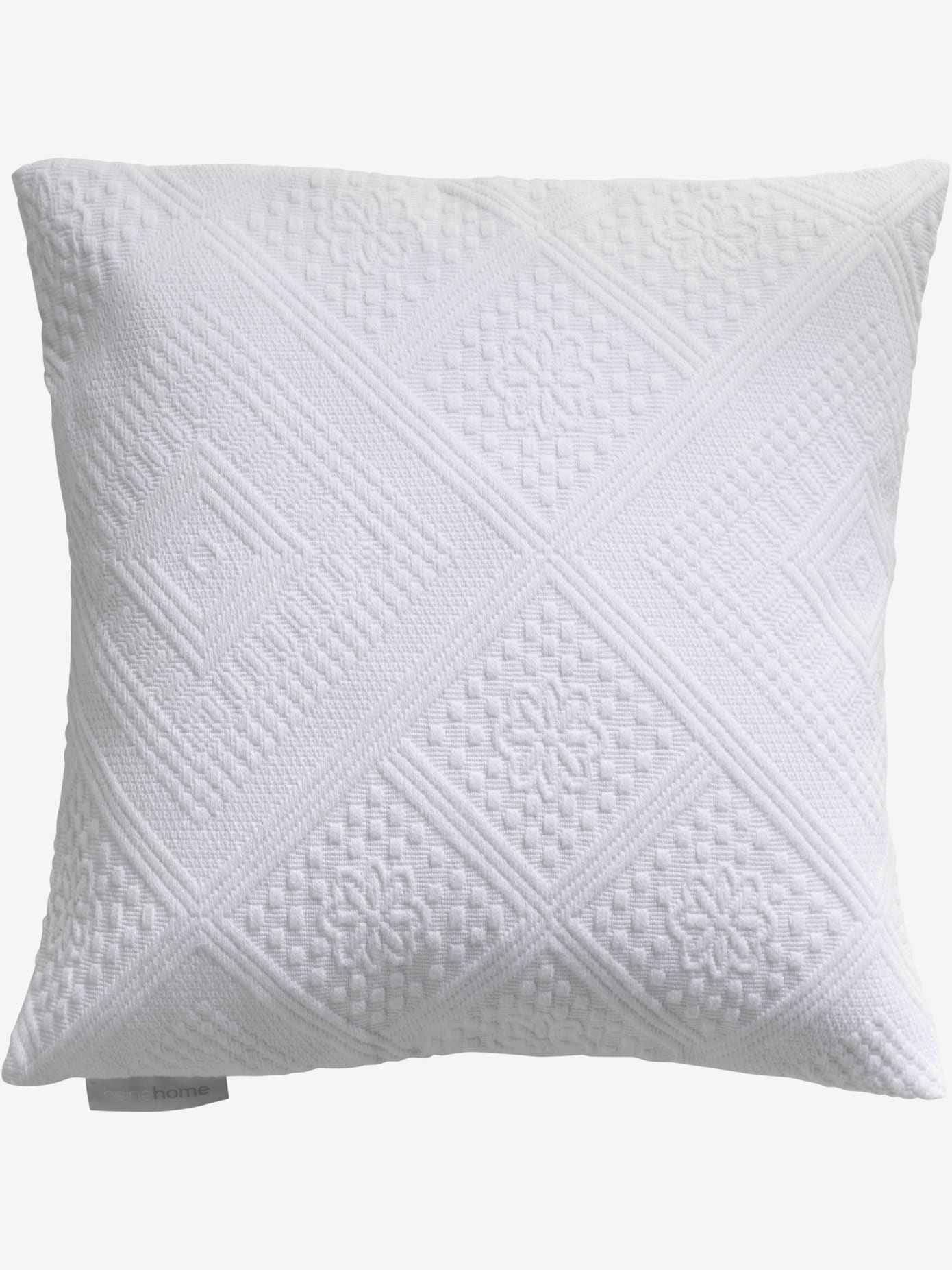 Lot de 2 housses de coussin tissées
