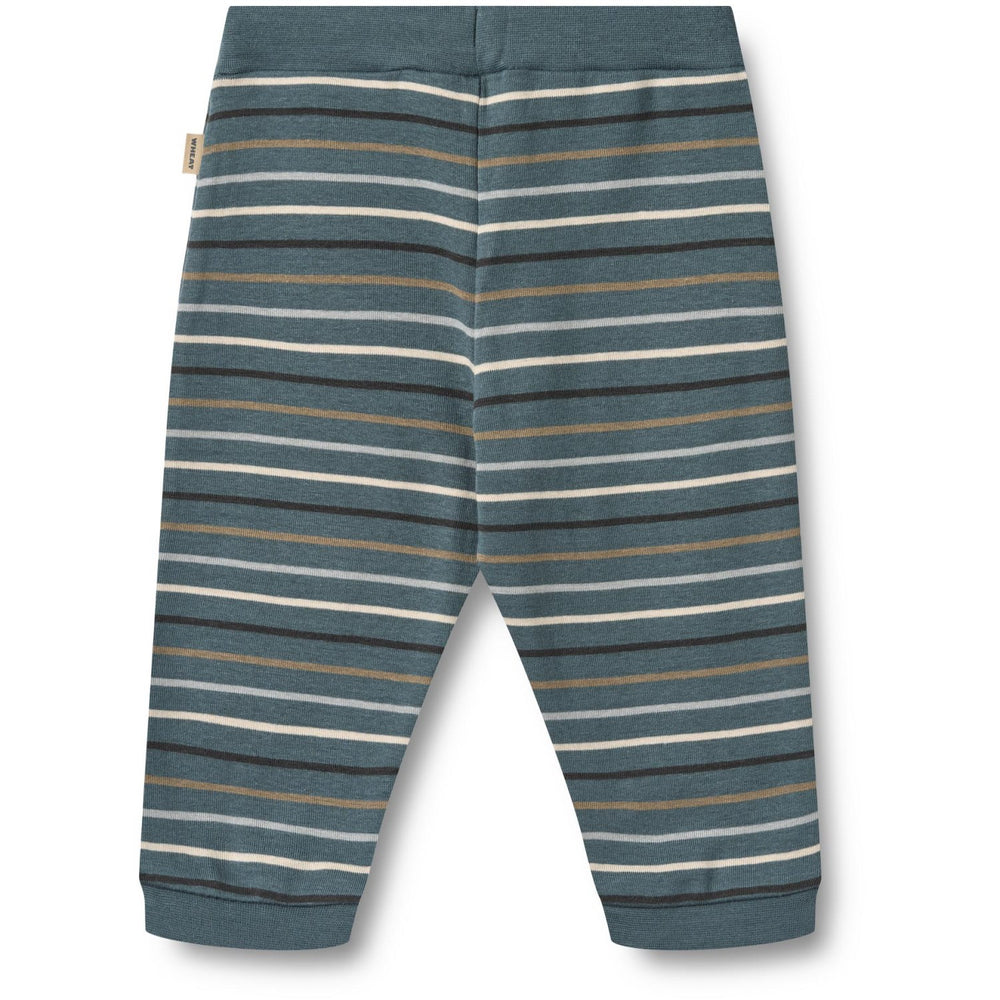 Køb Wheat Blue Multi Stripe Jersey Bukser Leo