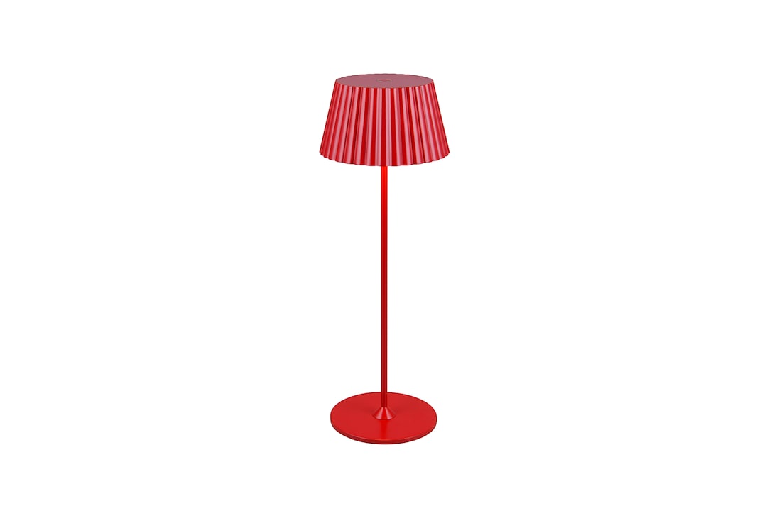 RL Akku LED Tischlampe SUAREZ 2-teilig rot