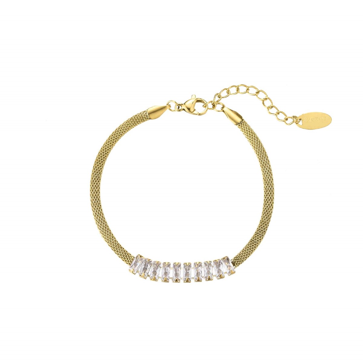 Bracelet Elvira acier doré or
