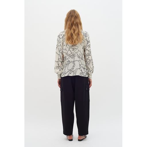 InWear BaitIW Bluse, Noncolor Silhuette Lines, 40