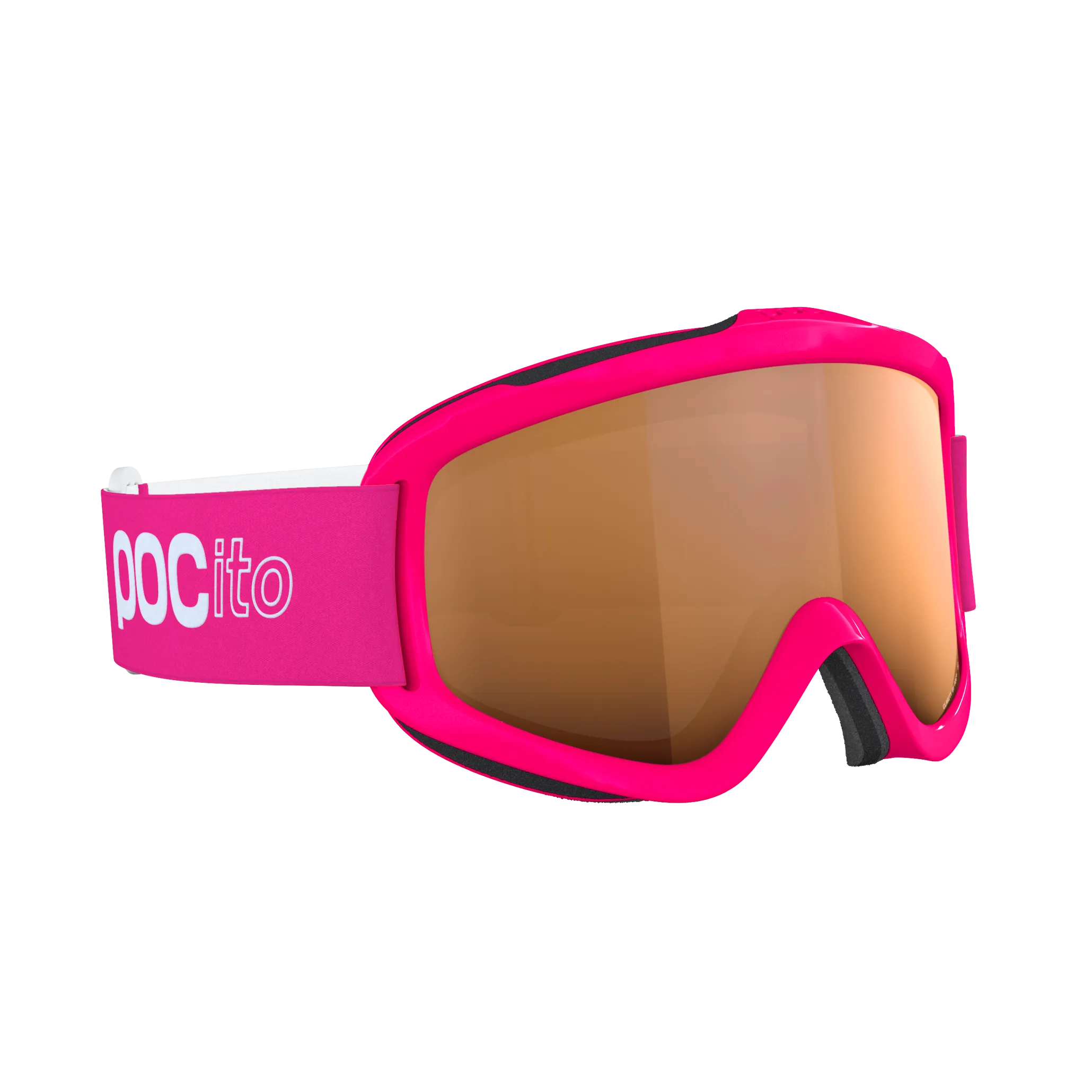 POC Pocito Iris Fluorescent Pink/partly Sunny Light Orange