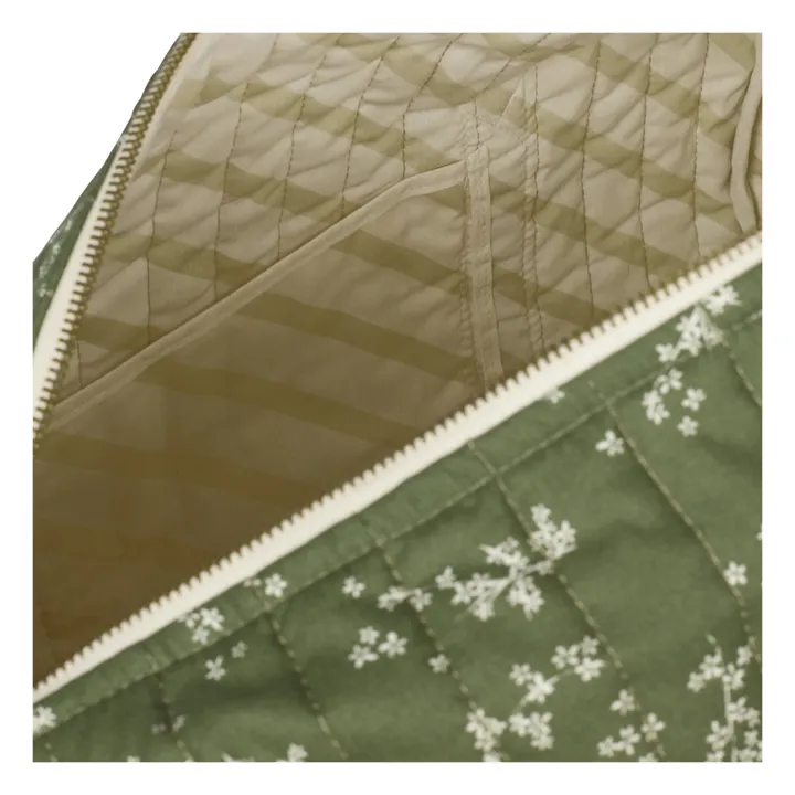 Nobodinoz Sac week-end Stories en coton bio | Vert
