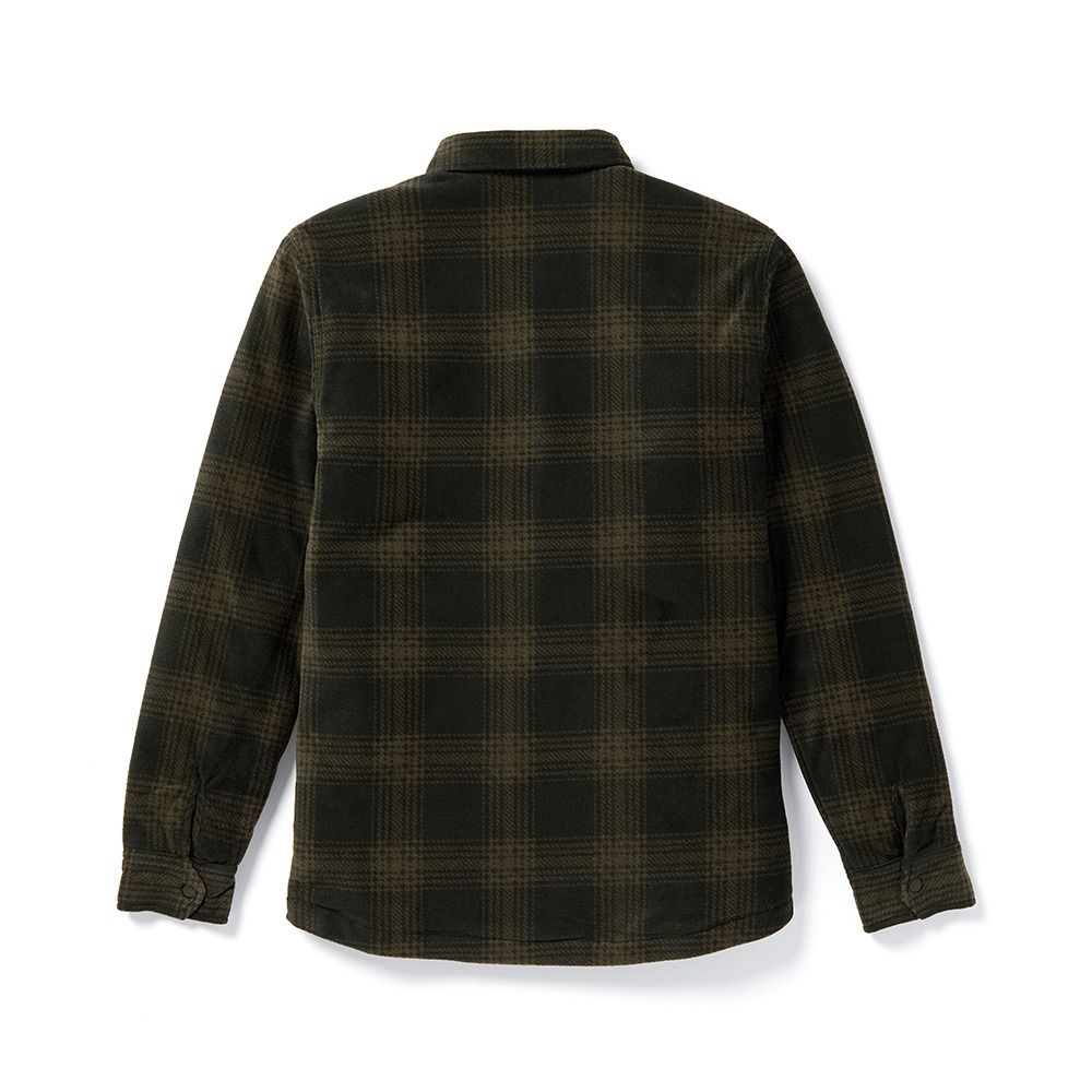 Volcom BOWERED FLEECE - Surchemise Homme bison
