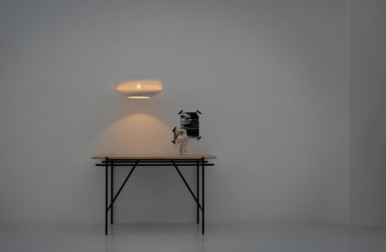 Graypants Scraplights Disc 16 hanglamp Ø43 wit