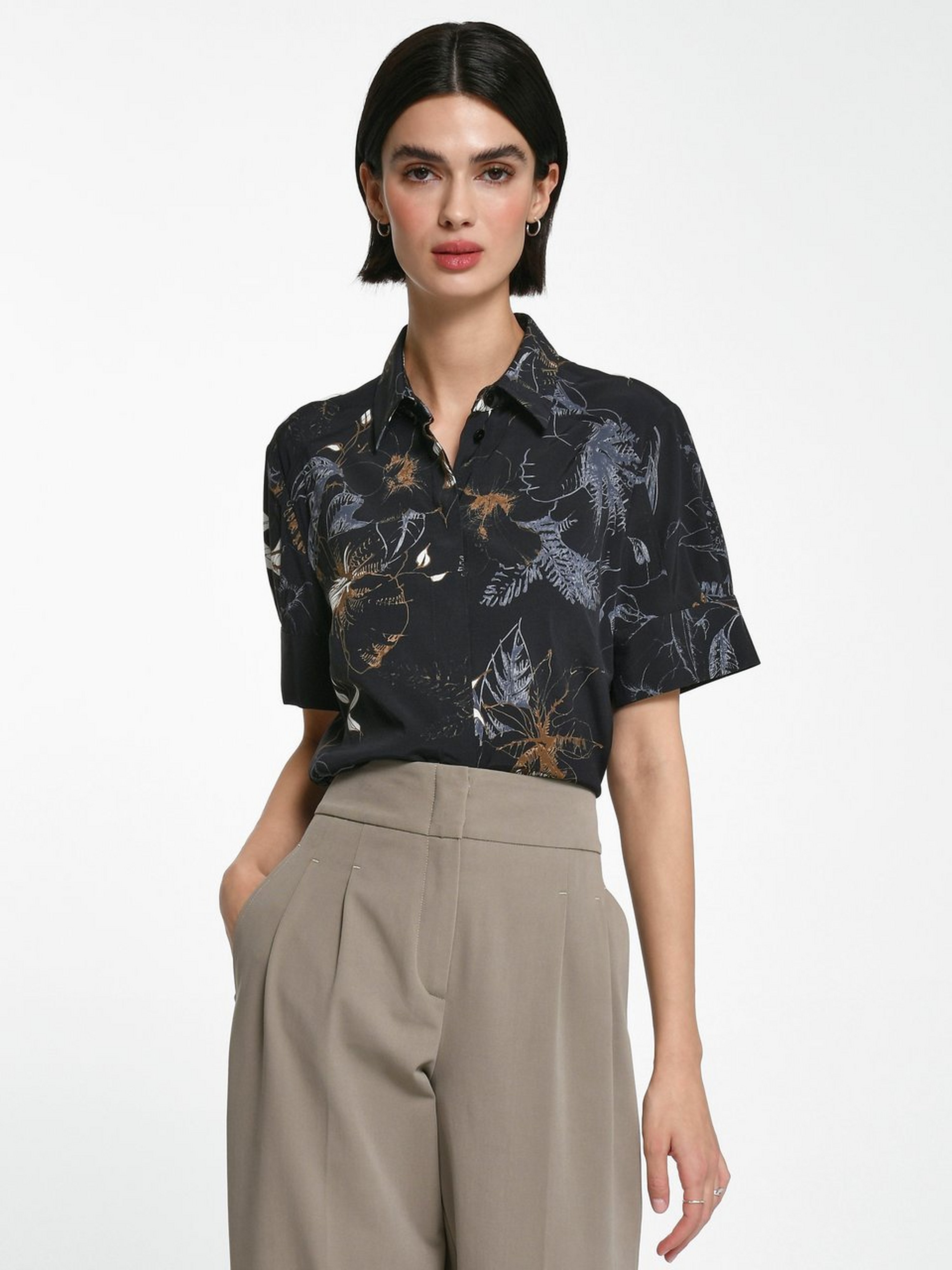 Bluse mit 1/2-Arm