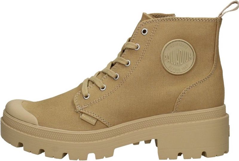 Palladium - Pallabase Twill - Legerkisten - Caramel - Duurzaam Twill Bovenwerk