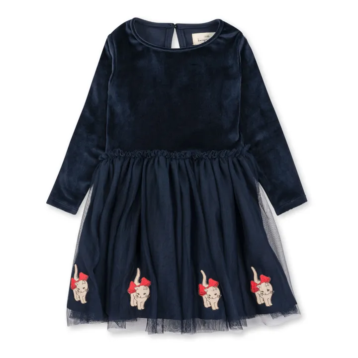 Konges Sløjd Robe Matière Recyclée Florine | Bleu marine
