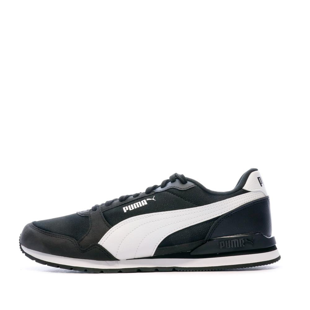 Puma Baskets Noir/Blanc Homme Puma V3 Mesh Castlerock
