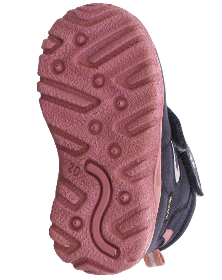 Klett-Boots HUSKY 1 gefüttert in blau/rosa