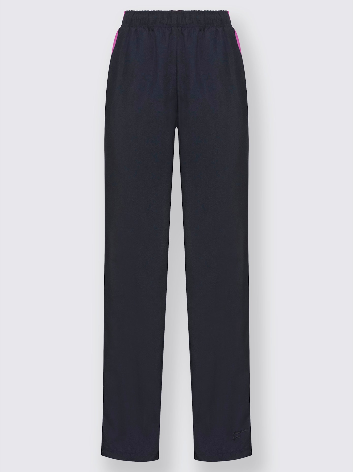 Pantalon de loisirs empiècements latéraux contrastés