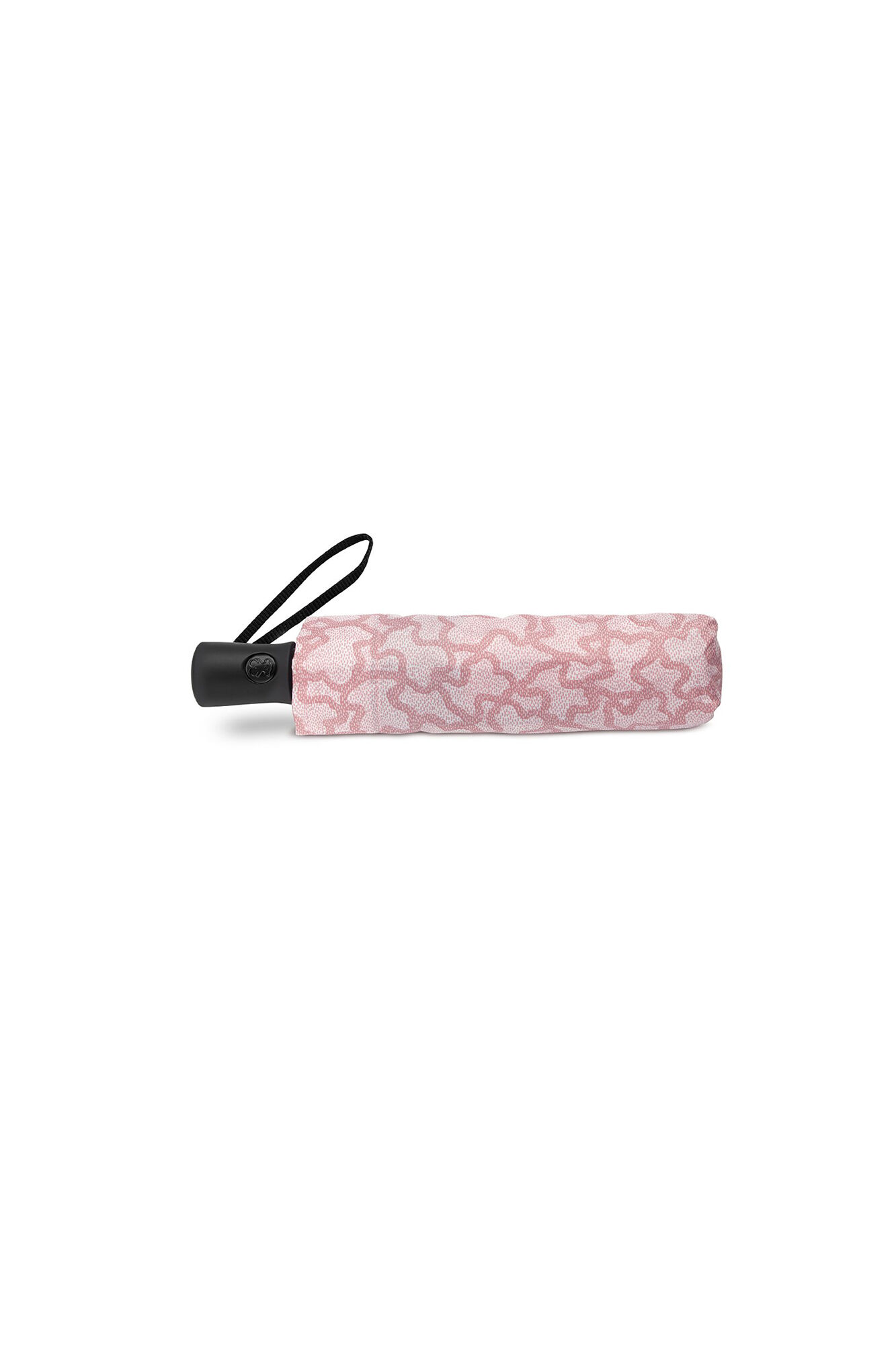 Camiseta Rosa com Estampa de Guarda-Chuva Dobrável - Nova