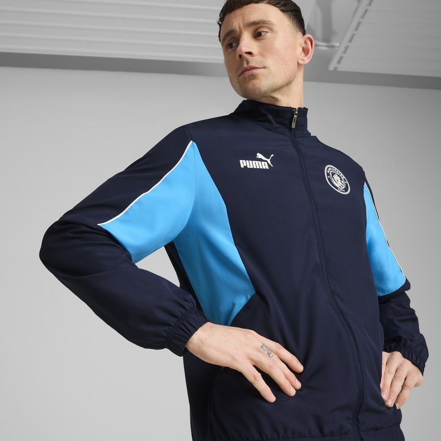 Manchester City Veste d'Entraînement FtblArchive - PUMA Navy/Bleu Clair