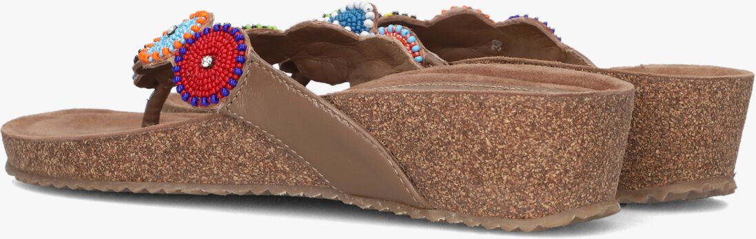 LAZAMANI taupe lazamani slippers 75.455