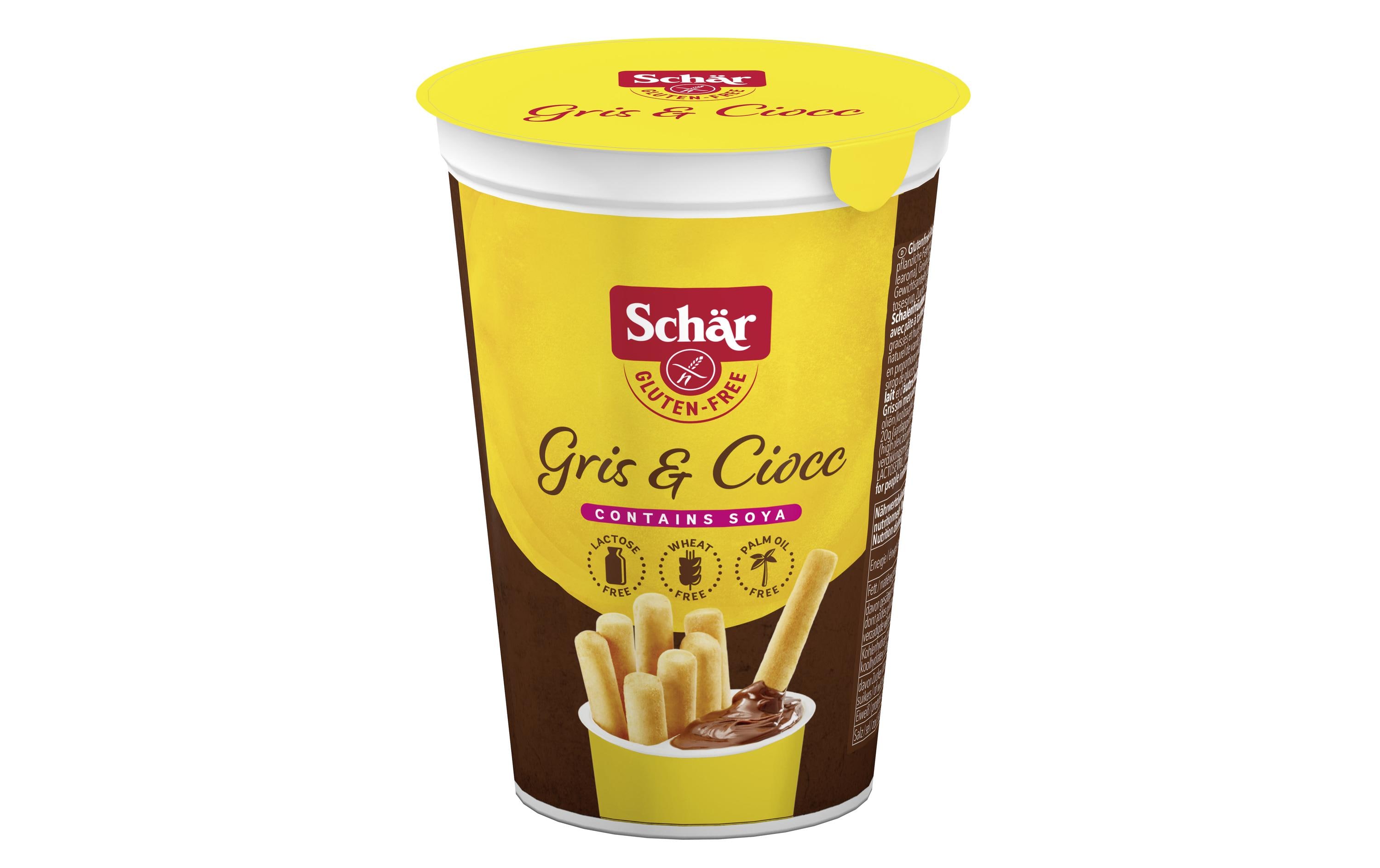 Snack Gris & Ciocc glutenfrei 52 gSchokoladen Grissini Snack
