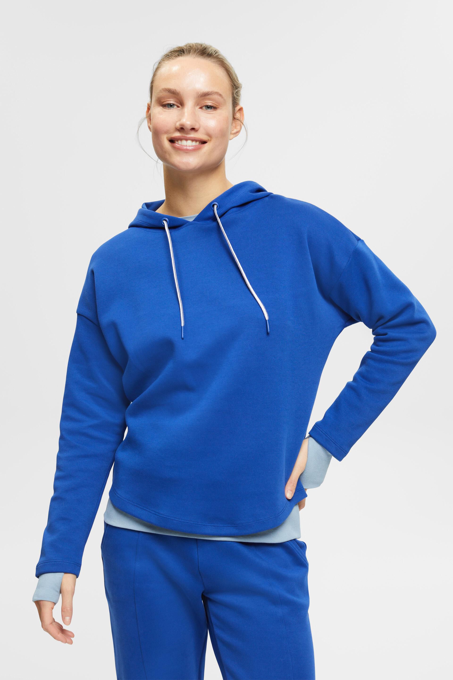 Sweat à capuche au toucher doux, coton biologique mélangé