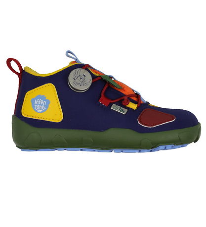 Affenzahn Støvler - Tex -  Low Boot Vegan Trail - Multicolor