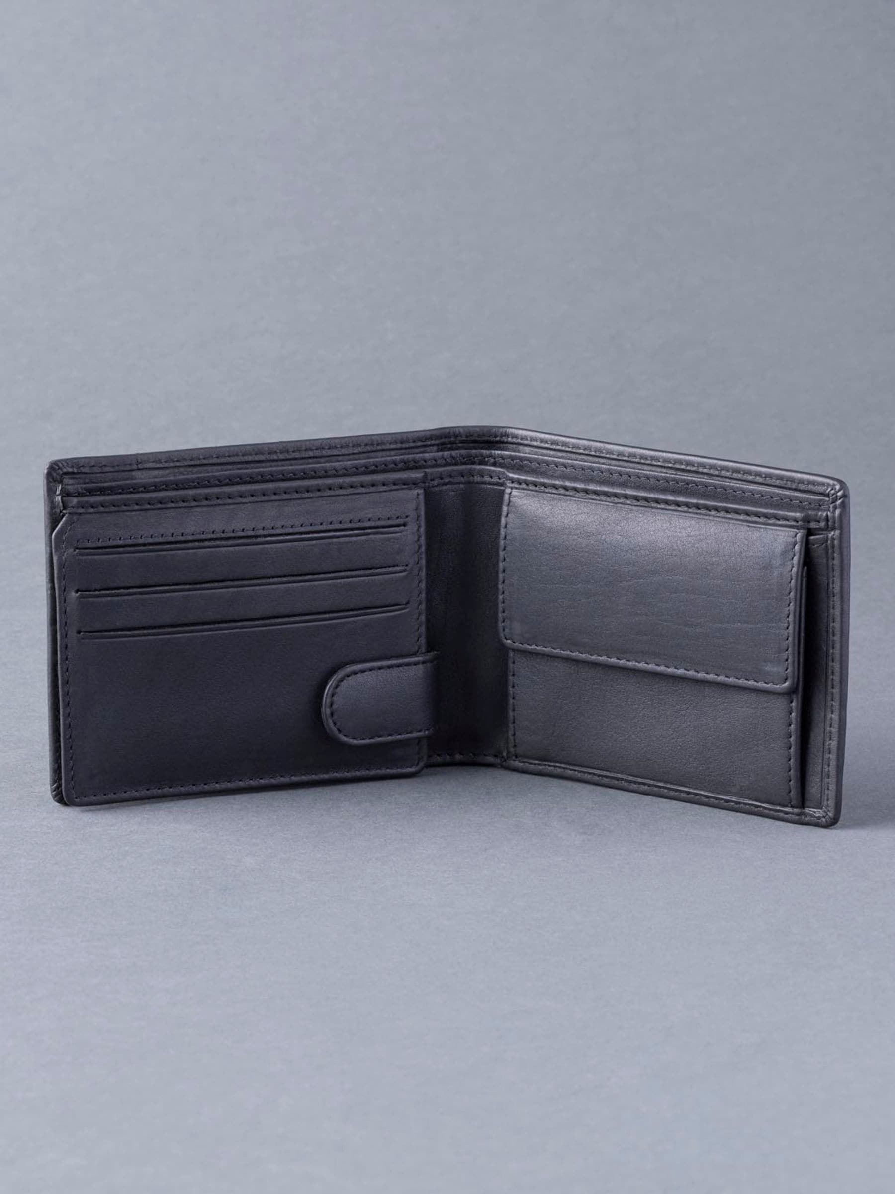 Lakeland Leather Stitch Bi-Fold Wallet