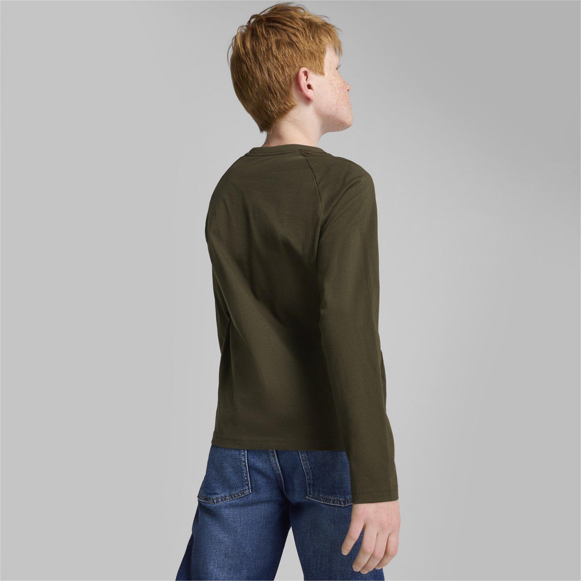 Puma Puma Active Sports Longsleeve Tee B Gym Top Unisex Kids