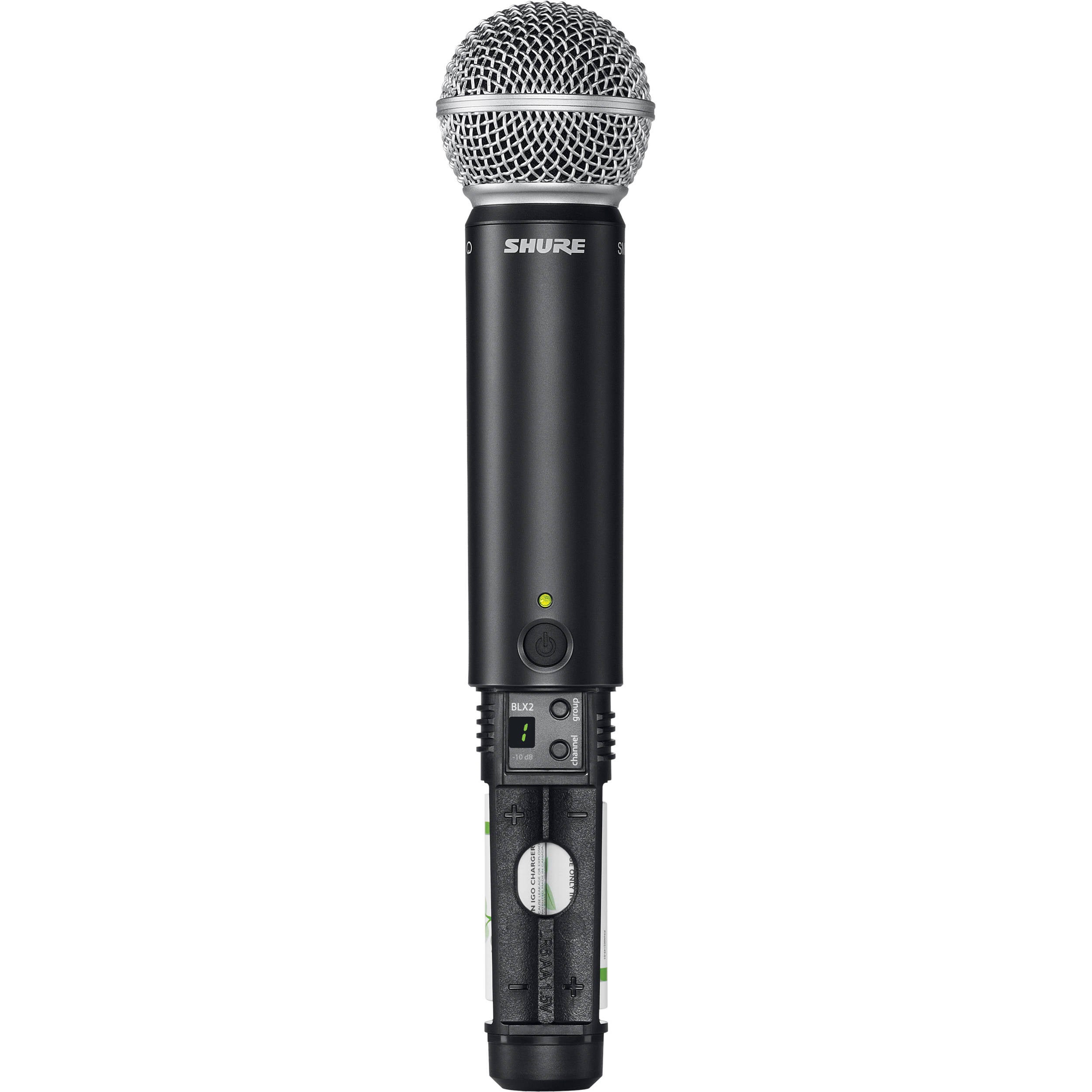 Shure BLX288E/SM58-K14 draadloos handheld systeem (614-638 MHz)