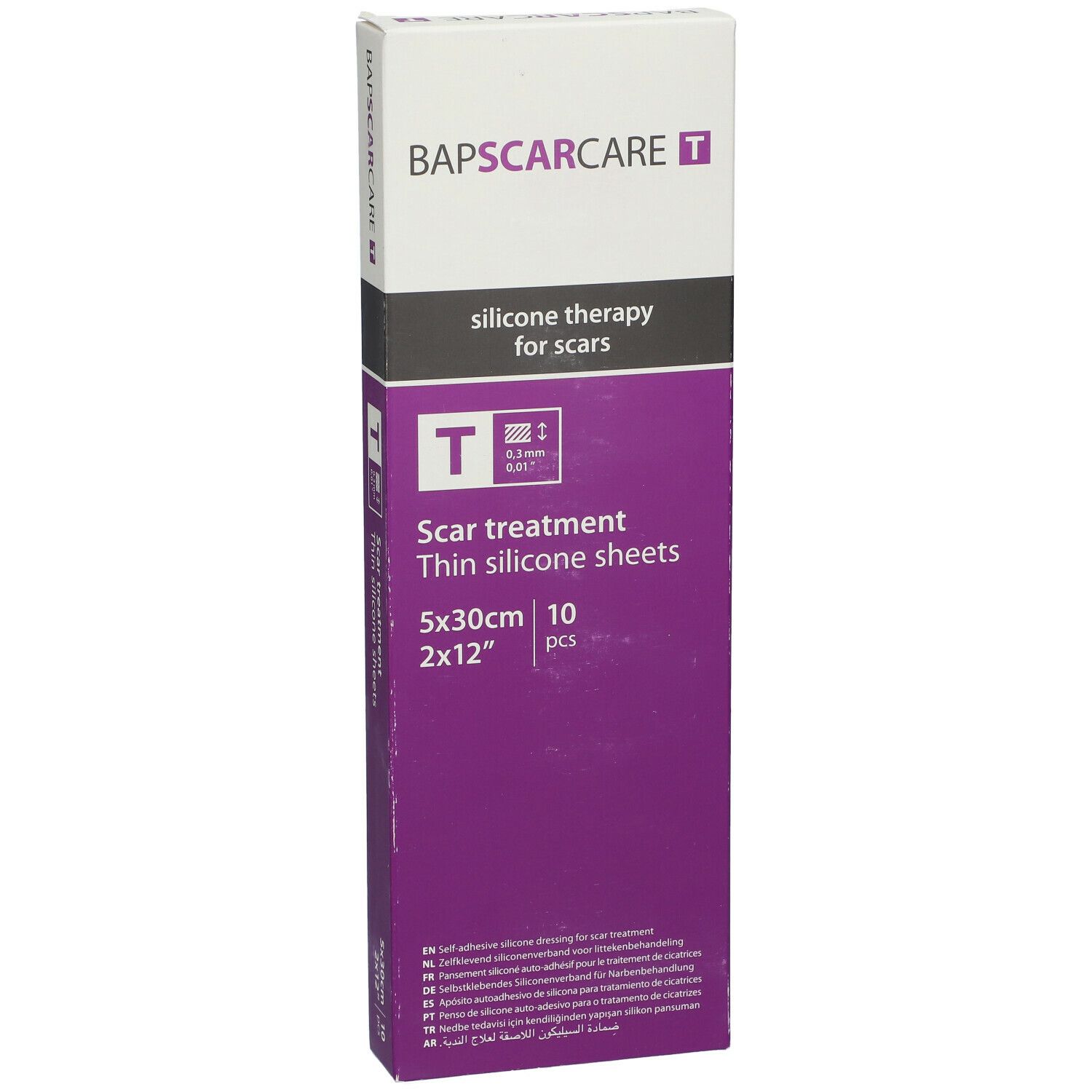 BAPSCARCARE T Durchsichtig 5 x 30 cm