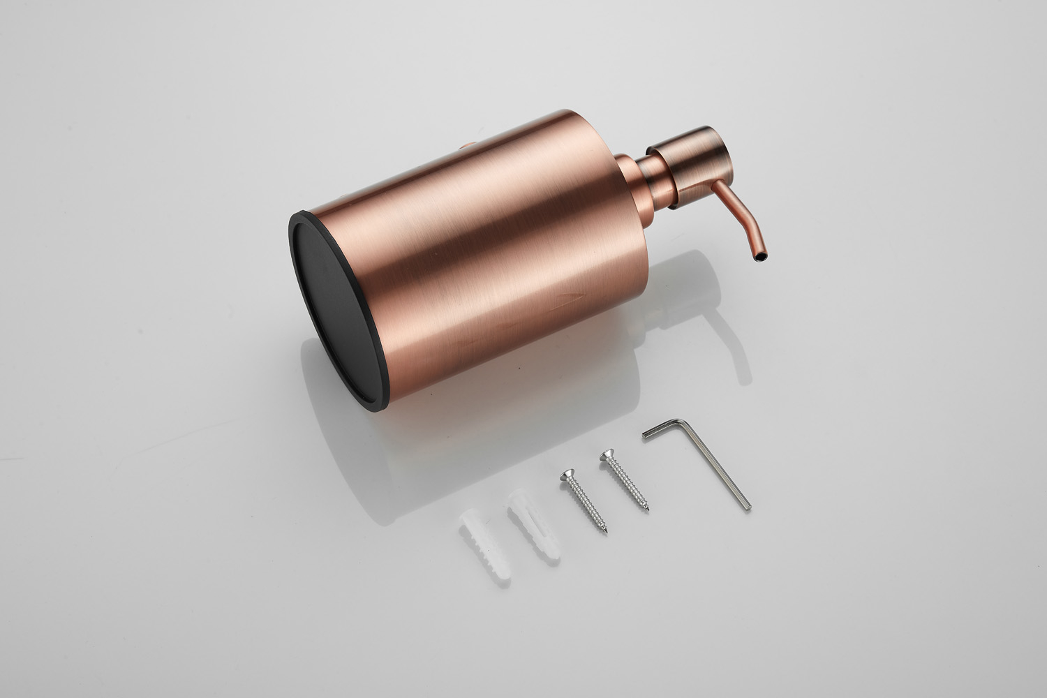 Saniclear Academy zeepdispenser geborsteld koper