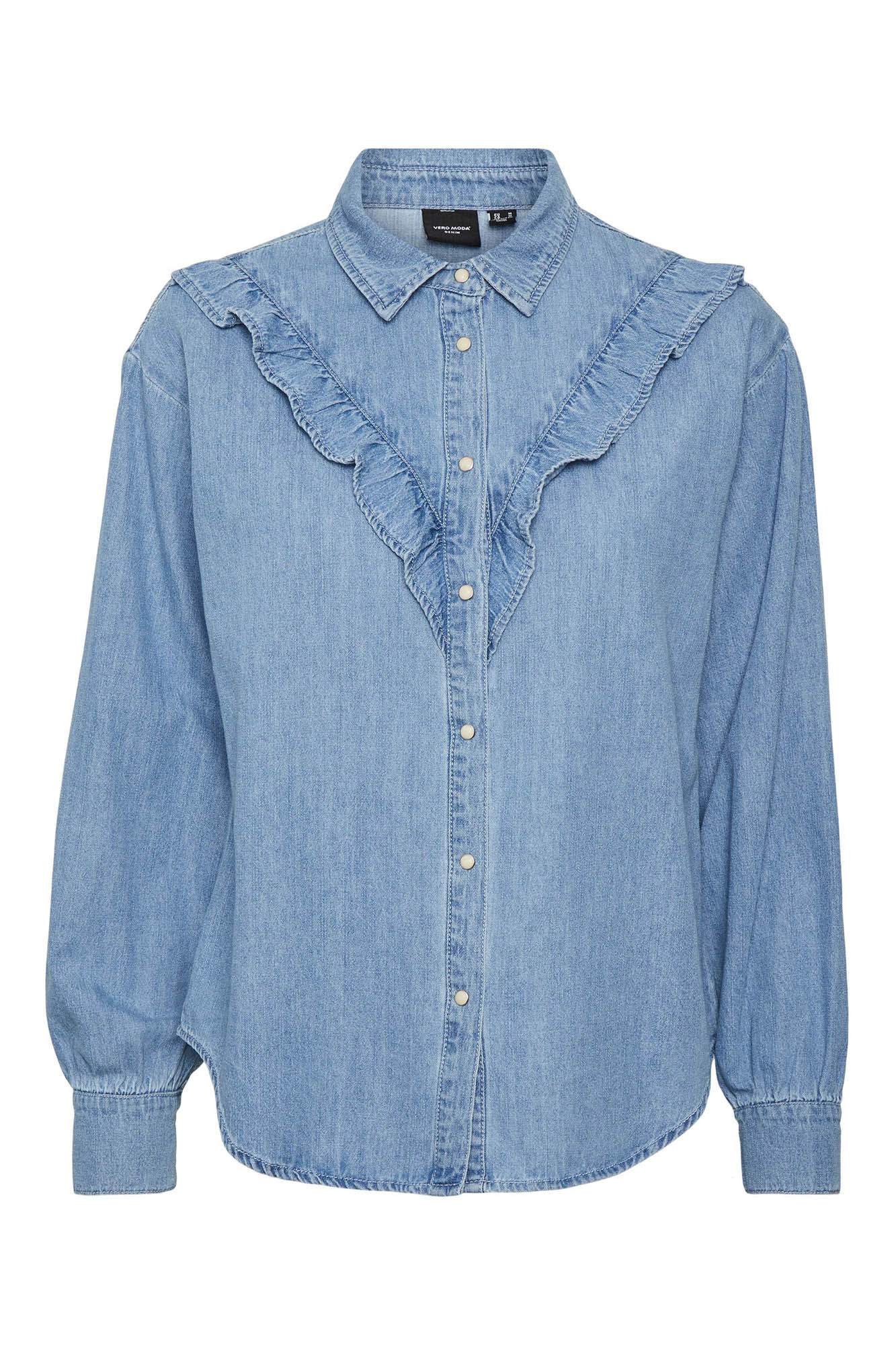 Camisa jeans - Azul